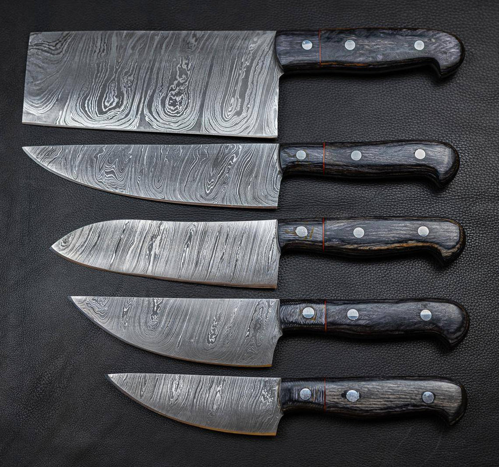 Best Damascus Kitchen Knife Set
