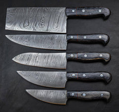 Best Damascus Kitchen Knife Set