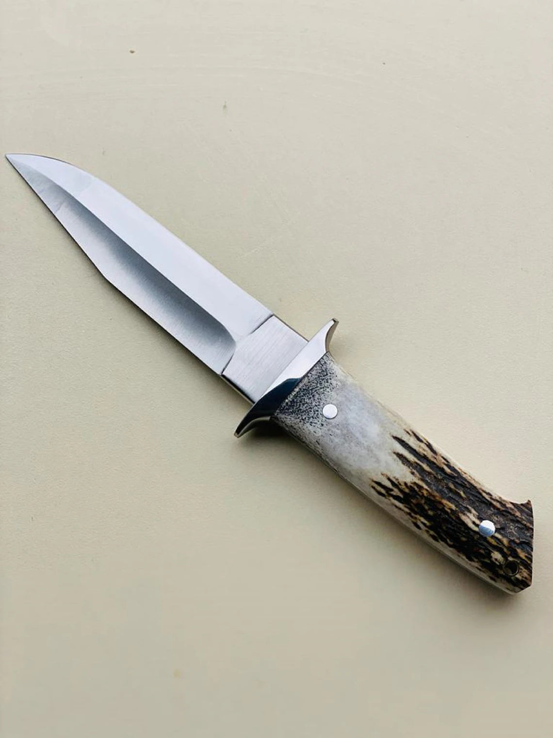 Handmade D2 Steel Hunting Knife, Loveless knife
