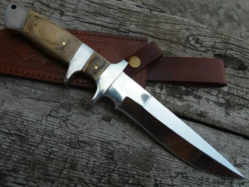 13 inches D2 tool steel sub hilt loveless bowie knife
