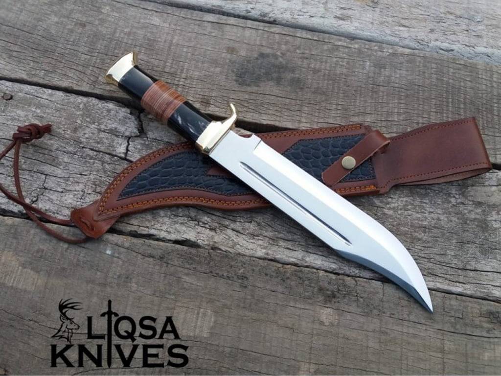 crocodile dundee The best Bowie Knife by Ansari Forge.