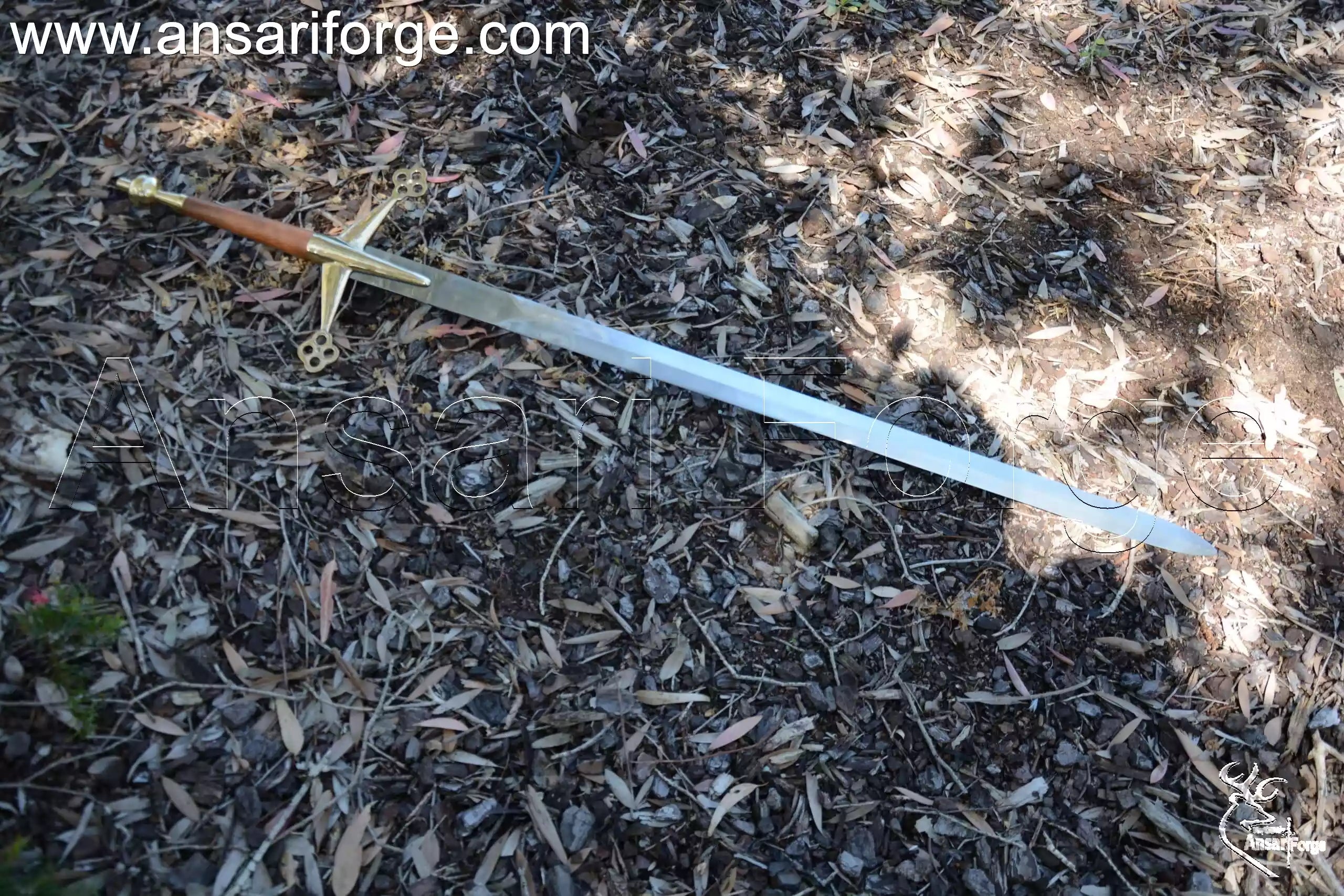 Real Claymore sword for sale – hand-forged 5110 high carbon steel blade.