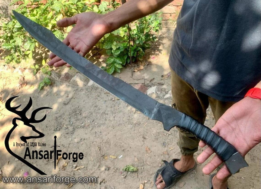 Survival Machete Knife - Hand-forged by Ansari Forge.