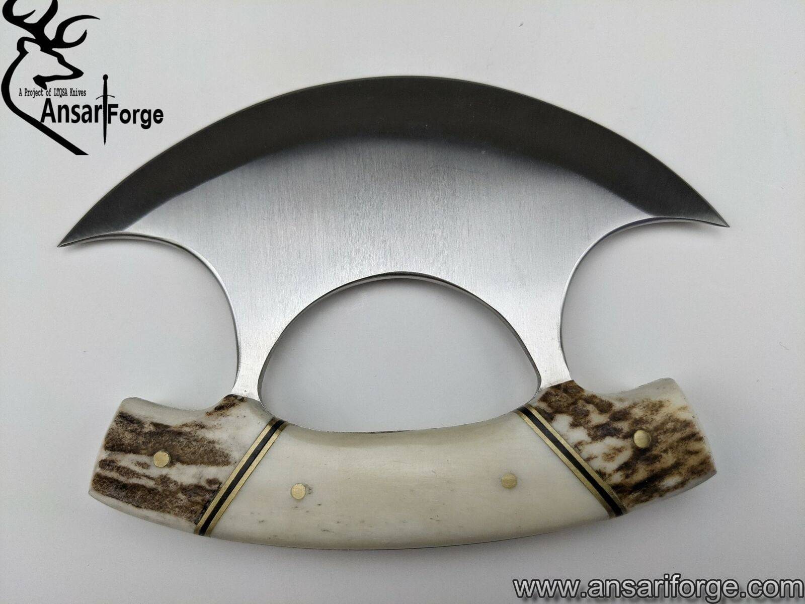 Stainless steel handmade ulu knife