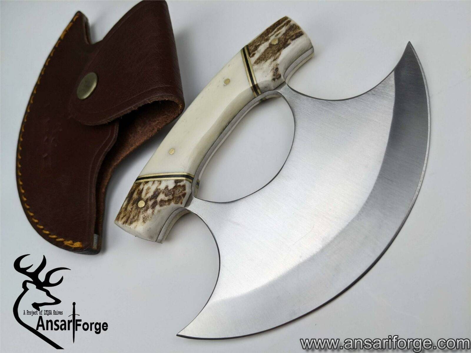 Stainless steel handmade ulu knife
