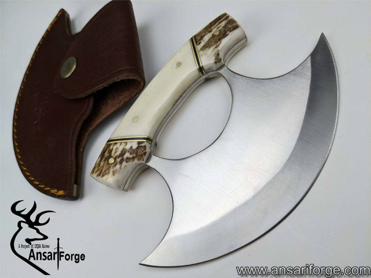 Stainless steel handmade ulu knife