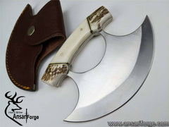 Stainless steel handmade ulu knife