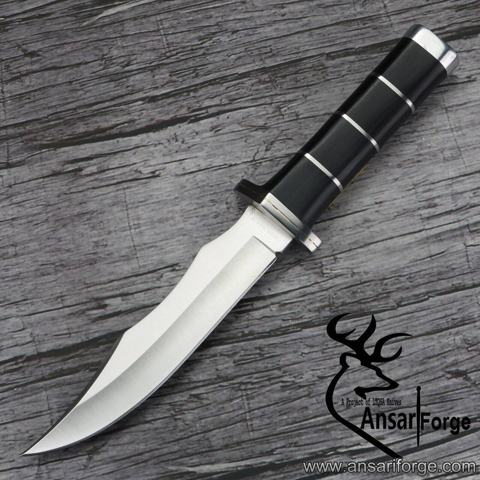 D2 steel handmade hunting knife Micarta and steel handle