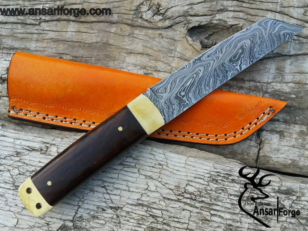 Damascus tanto knife
