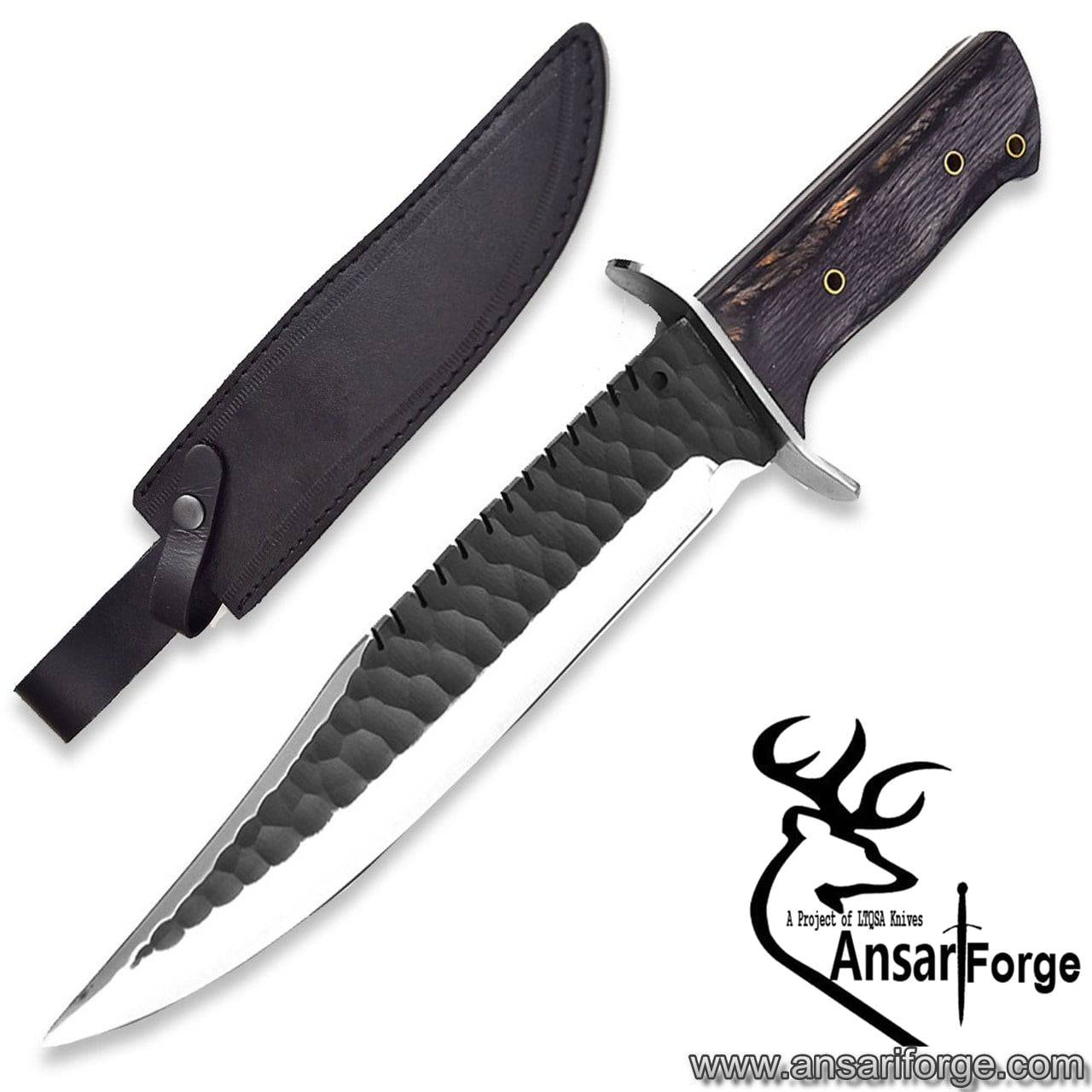 High carbon steel 12 inches forged Hunting knife