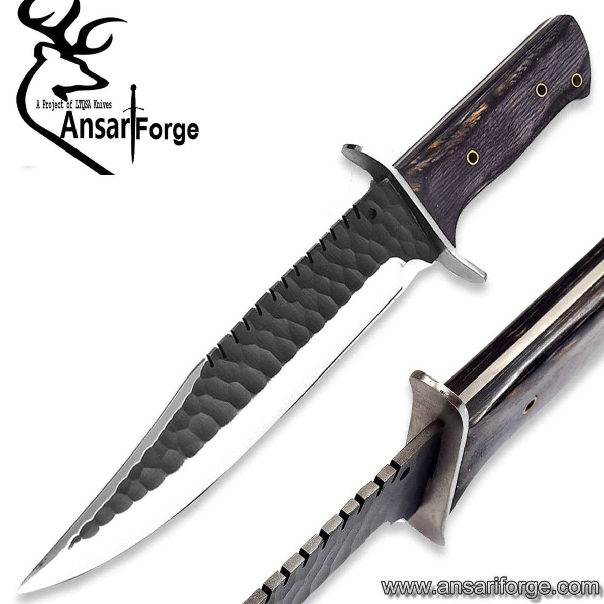 High carbon steel 12 inches forged Hunting knife